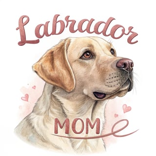 Sweet Labrador Retriever Portrait