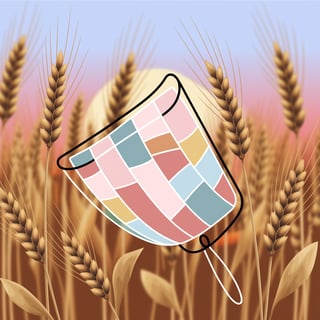 Pastel Kawaii Butterfly Net Icon