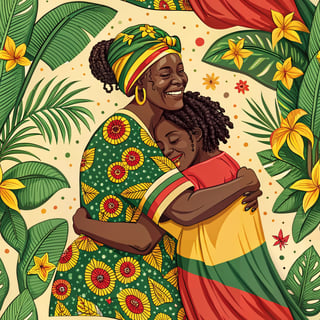 Jamaican Mother Portrait