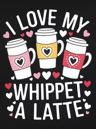 Whimsical Coffee Cups Design