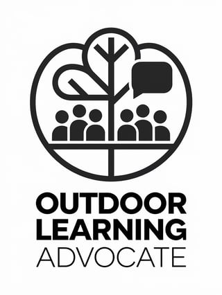 Outdoor Learning Advocate Icon Design