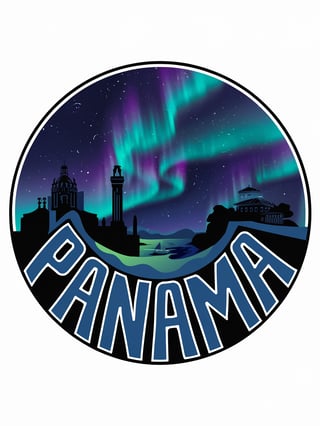 Panama Circular Design with Landmarks