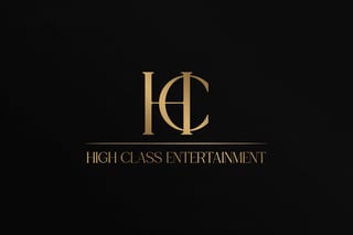 Luxury Monogram Logo for High Class Entertainment