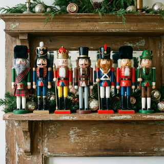 Vintage Christmas Nutcrackers Row