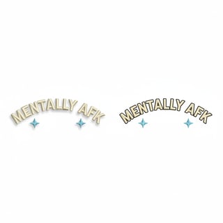 MENTALLY AFK Embroidery & Vector Design