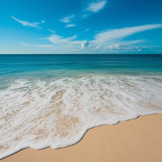 Summer Beach Scene Photo