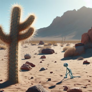 Illustration of a Prickly Cactus