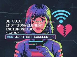 Cyber Girl Wi-Fi Aesthetic Tee