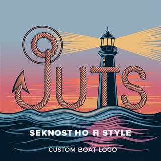 Custom Boat Logo for Just Tuts