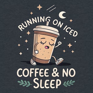 Running on Iced Coffee Design