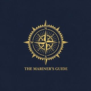Vintage Nautical Compass Rose