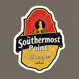 Southernmost Point Badge Design