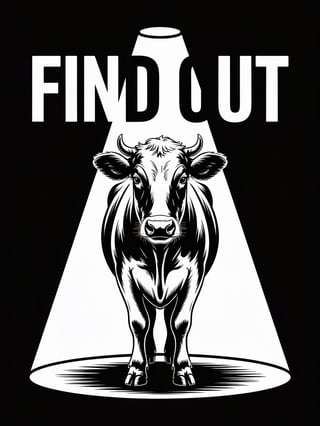 Bold FIND OUT Graphic Design