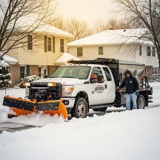 Mexican Snow Removal Crew in Wisconsin