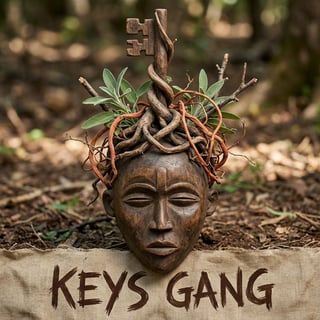 Healing Headpiece with Natural Growth