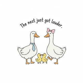 New Parents Goose Family Design