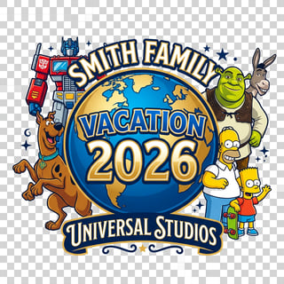 Smith Family Vacation 2026 Logo