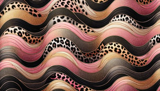 Layered Leopard Pattern Design
