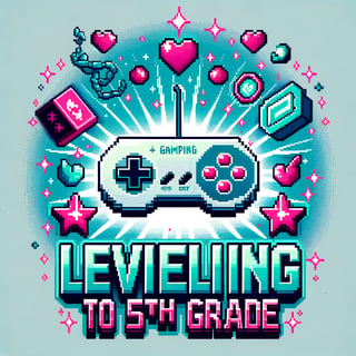 Retro Pixel Art Game Controller Design