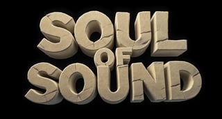 3D Sandstone Letters 'Soul Of Sound'