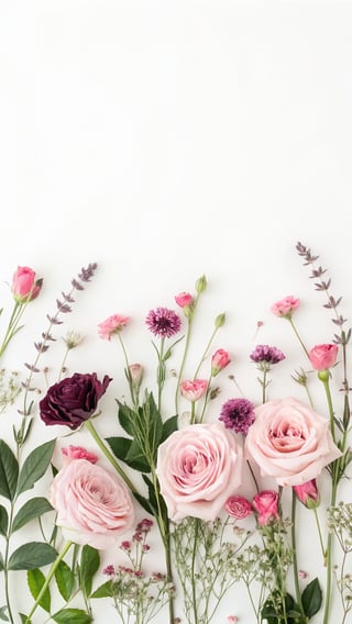 Vivid Wildflowers Illustration