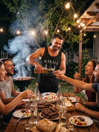 Balkan Backyard Gathering with Rakija