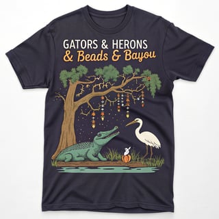 Mardi Gras Wildlife T-Shirt