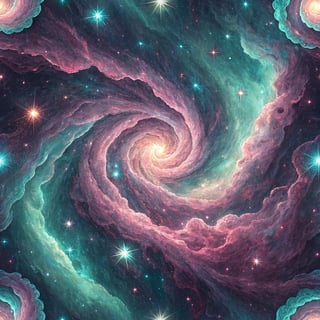 Nebula Swirl Pattern