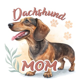 Happy Dachshund Portrait