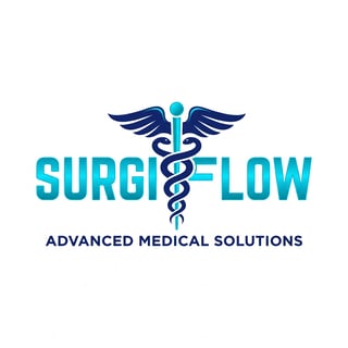 Modern Landscape Logo with Caduceus F
