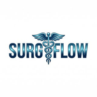 Modern Landscape Logo with Caduceus