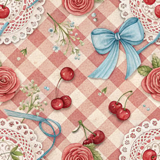 Romantic Coquette Picnic Pattern