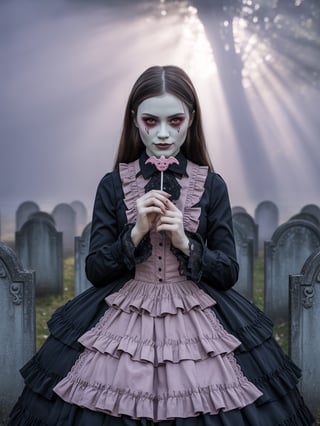 Gothic Lolita Vampire Girl