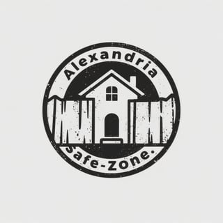 Minimalist Circular Safe-Zone Logo