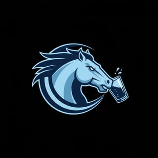 Modern Sports Team Horse Logo
