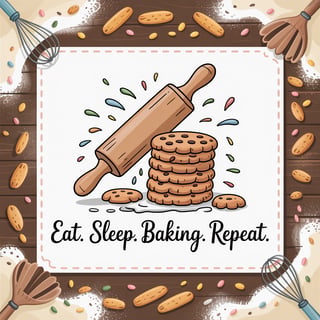 Eat Sleep Baking Repeat