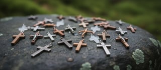 Tiny Crosses Symbol Design