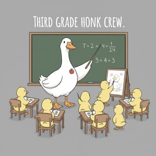 Third Grade Honk Crew Design