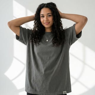 Oversized Comfort Colors 1717 Pepper Shirt