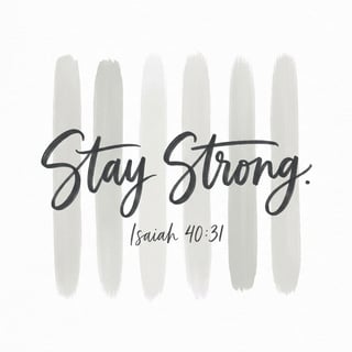 Stay Strong Brush Script Design
