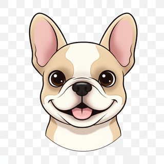 Cute Bulldog Vector Clip Art