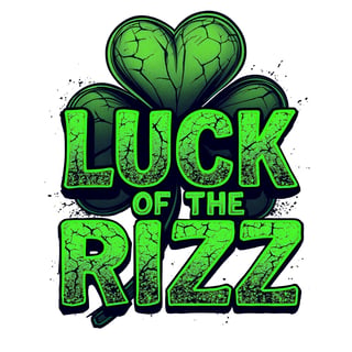 Stylized Four-Leaf Clover T-Shirt Design