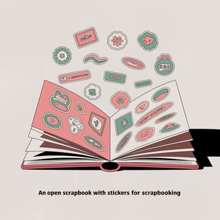 Pastel Kawaii Scrapbook Icon