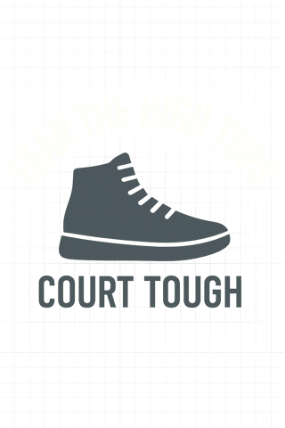 Bold Basketball High Tops Design