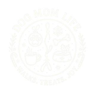 Vintage Dog Mom Badge Design