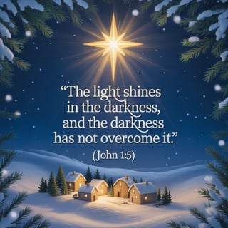 Serene Bethlehem Night with Calligraphy