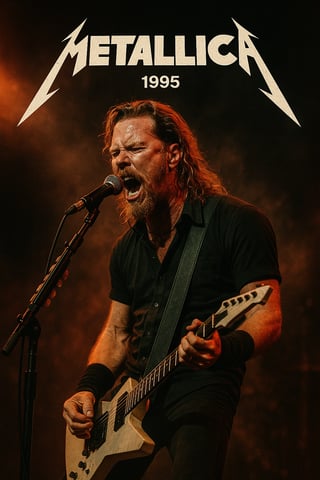James Hetfield Live Concert 1995