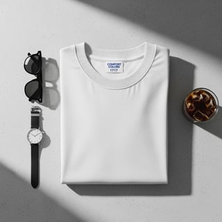 Comfort Colors 1717 T-Shirt Flat Lay