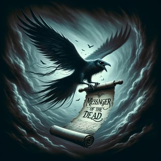 Raven Messenger of the Dead