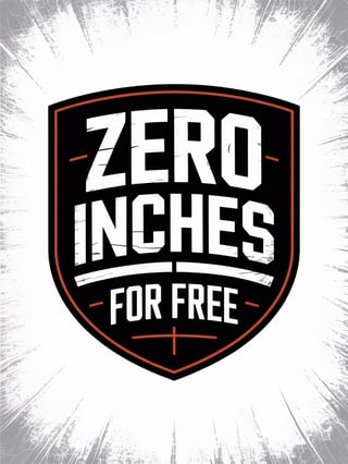 Zero Inches Shield Emblem